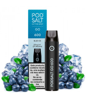 Pod desechable Blue Ice 600puffs - Pod Salt Go