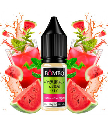 Watermelon Mojito 10ml - Wailani Juice Nic Salts by Bombo