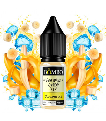 Banana Ice 10ml - Wailani Juice Nic Salts by Bombo