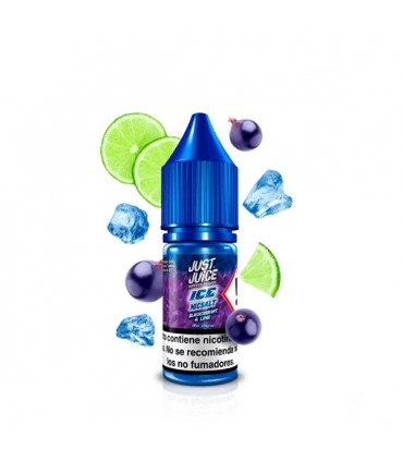 BLACKCURRANT LIME NIC SALT JUST JUICE ICE 10ML