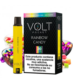 Pod desechable Rainbow Candy 600puffs - Volt Pocket