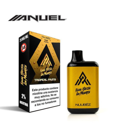 ANUEL AA REAL HASTA LA MUERTE 700 PUFF TROPICAL FRUITS - NÚUBEZ