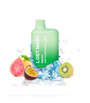 Lost Mary BM600 Kiwi Passionfruit Guava 20mg - Elf Bar Disposable
