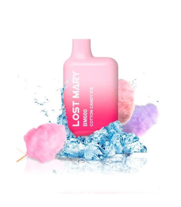 Lost Mary BM600 Cotton Candy Ice 20mg - Elf Bar Disposable