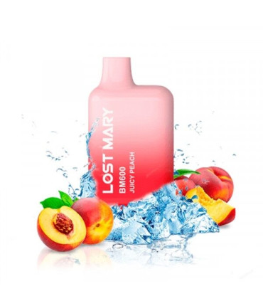 Lost Mary BM600 Juicy Peach 20mg Elf Bar Disposable