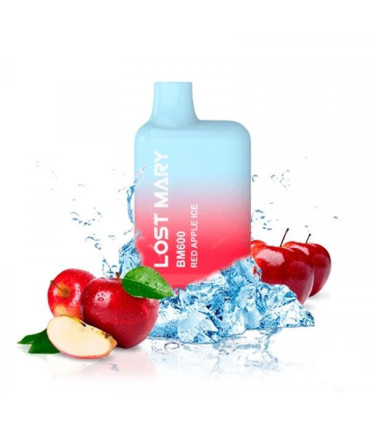 Lost Mary BM600 Red Apple Ice 20mg - Elf Bar Disposable