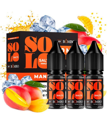 Mango Ice 3x10ml - Solo Salts by Bombo