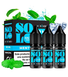 Menthol Ice 3x10ml - Solo Salts by Bombo