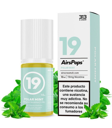 No.19 Polar Mint 10ml - 313 Nic Salts by Airscream