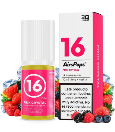 No.16 Pink Crystal 10ml - 313 Nic Salts Airscream