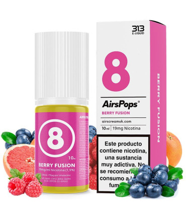 No.8 Berry Fusion 10ml - 313 Nic Salts by Airscream
