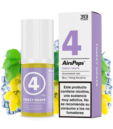 No.4 Freezy Grape 10ml - 313 Nic Salts by Airscream