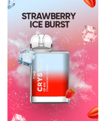 STRAWBRRY ICE BURST 20MG  - THE CRYSTAL CP600