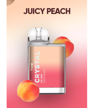 JUICY PEACH 20MG - THE CRYSTAL CP600