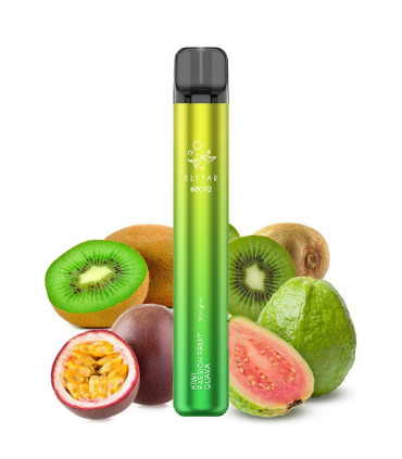 Pod desechable Kiwi Passion Fruit Guava 600puffs - Elf Bar 600 V2