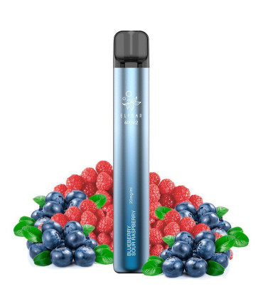 Pod desechable Blueberry Sour Raspberry 600puffs - Elf Bar 600 V2