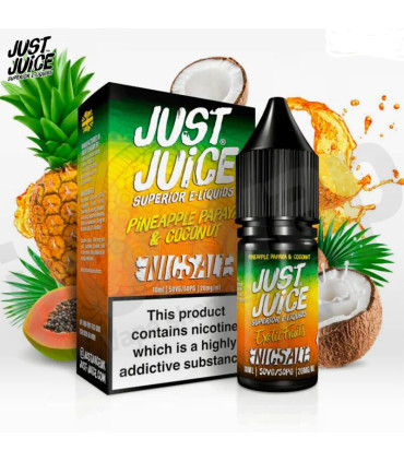 PINEAPPLE PAPAYA & COCONUT - NIC SALT JUST JUICE ICE 10ML