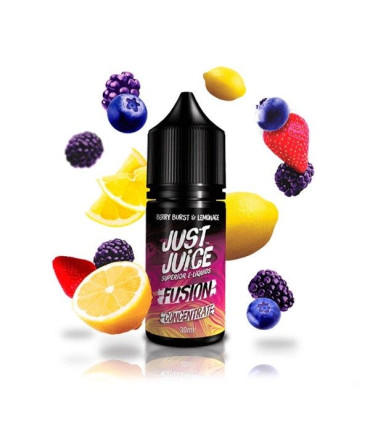 FUSION BERRY BURST LEMONADE CONCENTRATE JUST JUICE 30ML