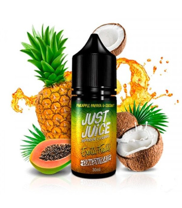 AROMA EXOTIC FRUITS PAPAYA PINEAPPLE & COCONUT JUST JUICE 30ML