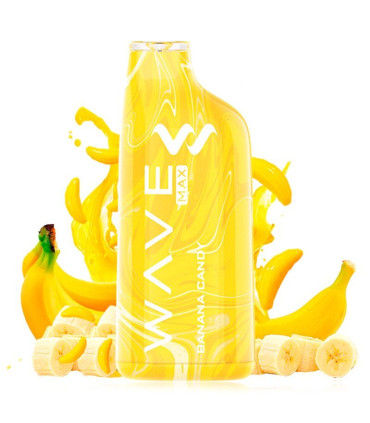 Pod desechable Banana Candy 8000puffs - Bud Vape Wave Max