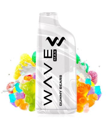 Pod desechable Gummy Bears 8000puffs - Bud Vape Wave Max