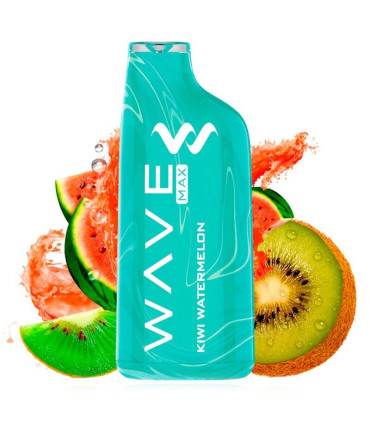 Pod desechable Kiwi Watermelon 8000puffs - Bud Vape Wave Max
