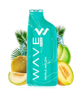 Pod desechable Triple Melon 8000puffs - Bud Vape Wave Max