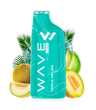 Pod desechable Triple Melon 8000puffs - Bud Vape Wave Max