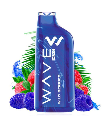 Pod desechable Wild Berries 8000puffs - Bud Vape Wave Max
