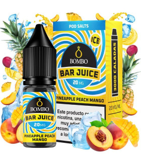 Pineapple Peach Mango Ice 10ml - Bar Juice by Bombo