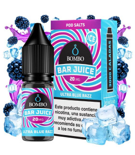 Ultra Blue Razz Ice 10ml - Bar Juice by Bombo