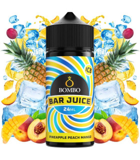 Aroma Pineapple Peach Mango Ice 24ml Longfill - Bar Juice by Bombo