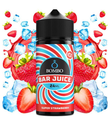 Aroma Super Strawberry Ice 24ml Longfill - Bar Juice by Bombo