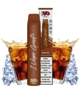 Pod desechable Cola Ice 600puffs - IVG Bar Plus