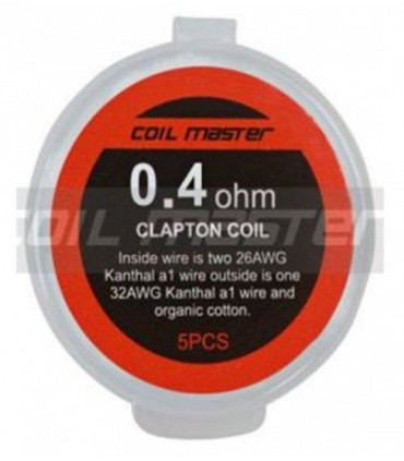 Pre-built K Clapton 0,4ohm - COILMASTER