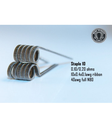 Staple 0.20/0.10 (2 piezas) Bacterio Coil 