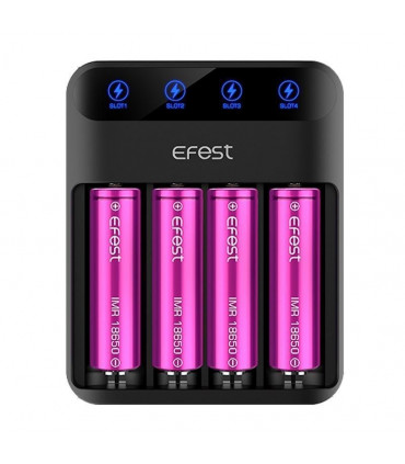 Cargador Lush Q4 Intelligent LED - Efest