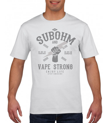 CAMISETA HOMBRE SUB OHM BLANCO