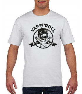 CAMISETA HOMBRE Vap 'n' Roll BLANCO