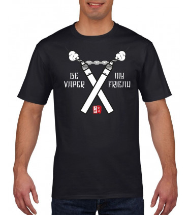 CAMISETA HOMBRE BEVAPER NEGRO