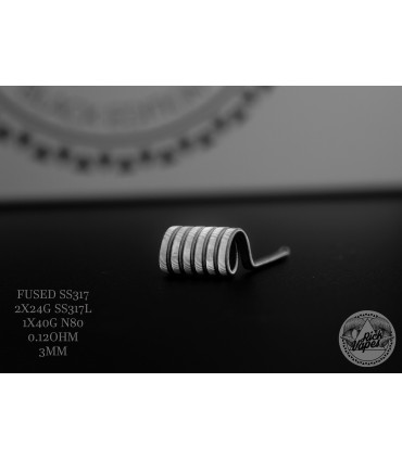 FUSED SS (ESPECIAL MECÁNICOS) Rick Vapes Coils