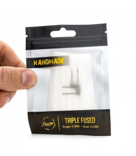 Pack 2 resistencias Handmade Triple Fused - CoilART