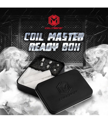 Pack 6 resistencias con algodón Ready Box - Coil Master