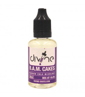 Bam Cakes 30ml - Divine (Chefs Flavours)