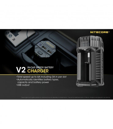 Nitecore V2 In-Car - NITECORE