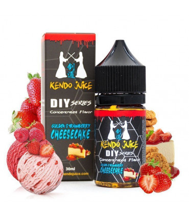 Golden Strawberry Cheesecake - AROMA 30ml - KENDO JUICE