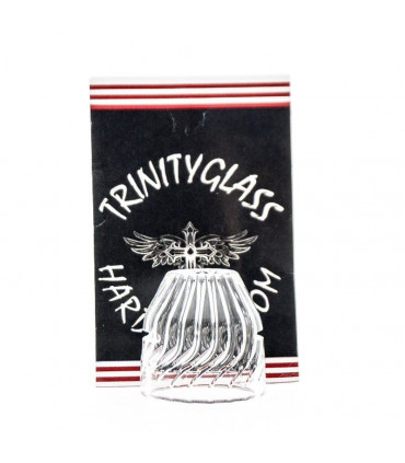 GLASS CAP CROWN DEAD RABBIT - TRINITY GLASS