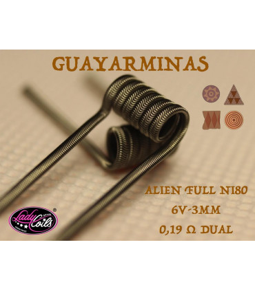 GUAYARMINA - ALIEN 0.19/0.38 - LADY COILS
