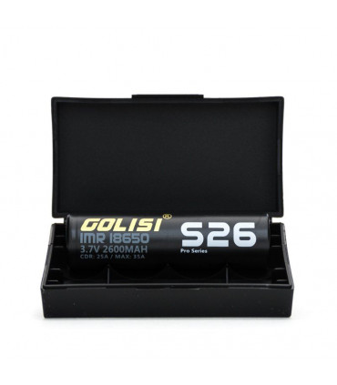 BATERÍA S26 IMR 18650 2600MAH 25A - GOLISI