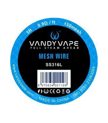 HILO MESH ACERO SS316L (1,5 M) - VANDY VAPE